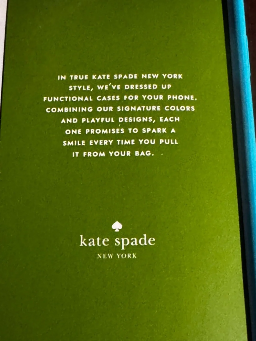 kate spade White Hardshell‎ Case with Multicolor Confetti Dots